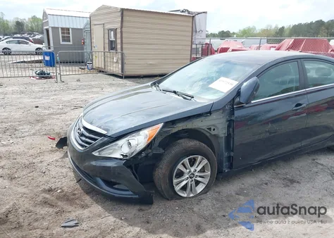 2013 Hyundai Sonata Gls из США, поврежденный, VIN 5NPEB4AC5DH773538